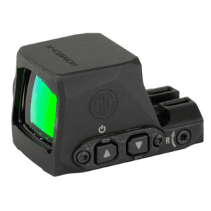 Sig Sauer Compact Romeo-X Red Dot 2 Moa 32 Moa Circle Open Emitter 24mm Optic