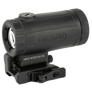 Holosun Hm3xt Titanium 3x Magnifier Flip To Side Qd Mount Ip67