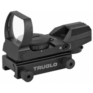 Truglo Multi Reticle Open Dot Red Dot 1x 34mm Picatinny Green Red 5 Moa