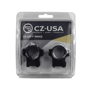 Cz Rings 527 1in 16mm Dovetail Aluminum Base Height 0.550in Matte Finish