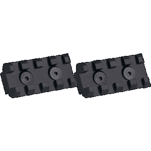 Samson Evolution Accessory Rail Aluminum 2in 0 MOA Hardcoat Anodized