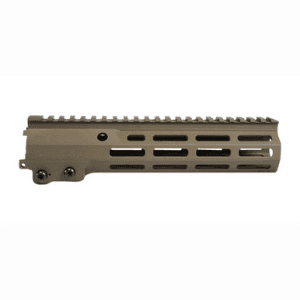Geissele Automatics 05651s Super Modular Rail Mk16 9.50" M-Lok, Desert Dirt Aluminum For Ar Platform, Barrel Nut Included