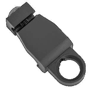 Grovtec Us Inc Gtsw323 Side Rider Sling Mount Snap Hook Loop Black Anodized