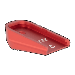 Strike Industries Galbpred Base Plate Compatible W/Glock Except 20/21/26/27/33/39, Red Aluminum