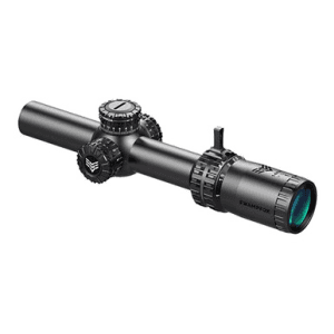 Swamp Fox Arrowhead Lpvo 1-8x24mm Sfp Guerrilla Dot Moa Red Illuminated Scope