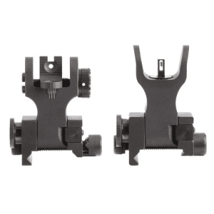Xs Sights Ar15 Tritium Flip Up Sight Csat Stripe Aluminum Co Witness
