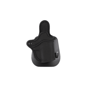 1791 Gunleather Orpdhcsblr Paddle Holster Optic Ready Owb Size Compact Black Leather Compatible W/Glock 43/Taurus Gx4/Sig P365, Paddle Mount, Right Hand