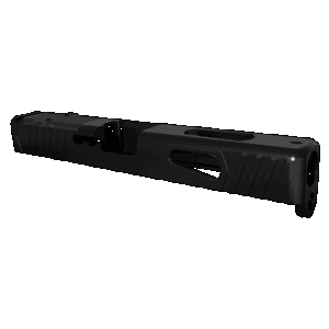 Rival Arms Ra10g105a Precision Slide A1 Qpq 17-4 Stainless Glock 17 Gen3 Doctor Optic Cut Front Serrations