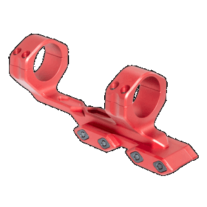 Timber Creek Outdoors Enforcer Cantilever Scope Mount 34mm Red For Mil-Spec Picatinny