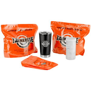 Tannerite Giftpack Thermal Tumbler Gift Pack Impact Enhancement Explosion White Vapor Centerfire Rifle Firearm 10 Lb Includes Tumbler 20 Targets