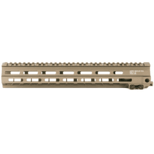 Geissele Automatics 05285s Super Modular Rail Mk8 13.50" M-Lok, Desert Dirt Aluminum For Ar Platform, Barrel Nut Included
