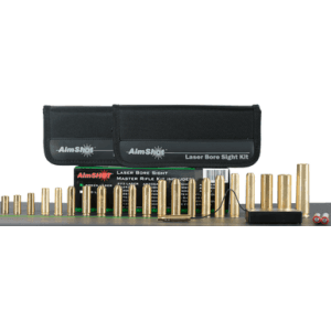 Aimshot Master Kit Multi Caliber Bore Sight Green 532nm Laser 2 Aaa Batteries Rifles