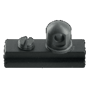 Harris Bipods 6A American Rail Adapter Stud Black Metal