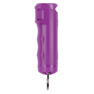 Sabre F15prusg02 Flip Top Pepper Gel Oc Pepper Effective Distance 10 Ft .53 Oz Purple Includes Key Ring