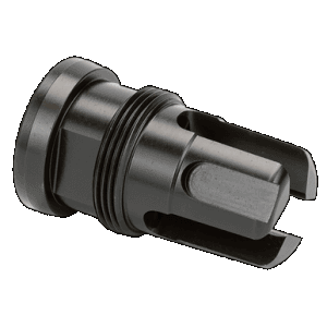 Griffin Armament Tmmfh5824 Minimalist Taper Mount Flash Suppressor Black 17-4 Stainless Steel With 5/8"-24 Tpi Threads, 1.80" Oal & 1.07" Diameter For 30 Cal