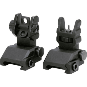 Guntec USA Raps AR-15 Folding Back Up Sight Aluminum