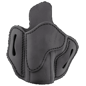 1791 Gunleather Orbh24ssbll Bh2.4s Optic Ready Owb Size 2.4s Stealth Black Leather Belt Slide Fits Fn 509/Hk Vp9sk