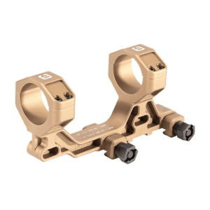 Badger Ordnance 34mm 1.93 Inches 0 Moa Modular Mount Picatinny Tan
