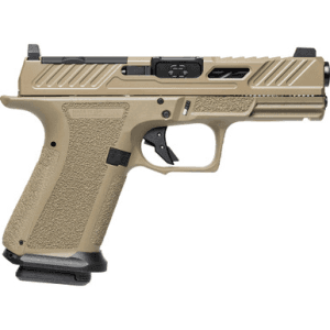 Shadow Systems Mr920 Elite 9mm 10 Round Fde Frame Optic Cut Green Tritium Dot
