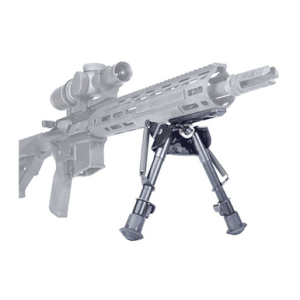 Badger Ordnance Low Profile Enhanced Bipod Kit With M-Lok Mount