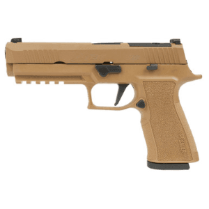 Sig Sauer P320 X-Series 10mm Auto 5 In 15rd Coyote Brown Optic Ready