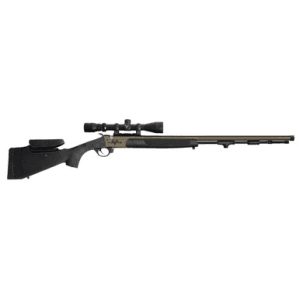 Traditions Pursuit Xt Pro Muzzleloader 50 Cal. 26 In Black W/ Scope