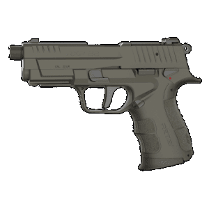 Retay USA RXP22OD13TH RPX 22 LR 13+1 4" Black Threaded Barrel, OD Green Cerakote RMR/RMSc Optic Ready/Serrated Slide, OD Green Cerakote Polymer Frame w/Accessory Rail, Textured Grip