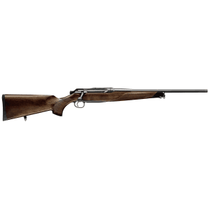 Sauer 80117660 505 Lux Full Size 6.5 Prc 3+1 24" Matte Blued Threaded Barrel, Matte Blued Saddle Mount Steel Receiver, Grade 2 Wood Fixed Stock