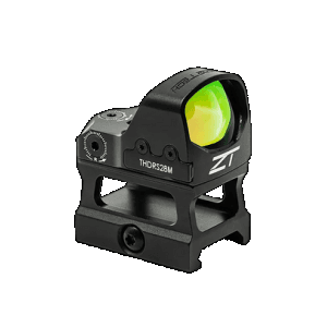 Zero Tech Optics Thrive Hd Red Dot 1x Sight with High Riser See Through Mount Picatinny