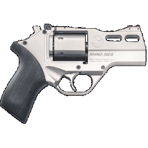 Chiappa Firearms CF340341 Rhino 30DS *CA Compliant Small 10mm Auto 6 Shot 3" Black Anodized Picatinny Rail/Vent Rib Barrel, Black Cylinder Black Anodized Aluminum Frame w/Picatinny Rail, Walnut Grip