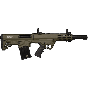 Gforce Arms GFY11220ODG GFY-1 USA 12 Gauge Semi-Auto 3" 5+1 18.50" Black Threaded Barrel, OD Green Cerakote Aluminum Receiver w/Picatinny Rail, OD Green Bullpup Polymer Stock, Polymer Grip