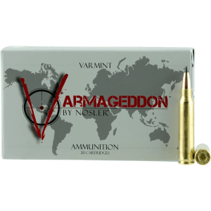 Nosler 65139 Varmageddon .223/5.56 NATO 53 GR Flat Base Tip - 20rd Box