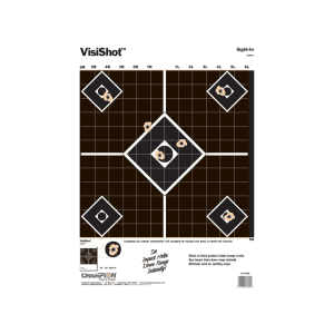 Champion VisiShot Paper Sight In Target 13" x 18" 10PK