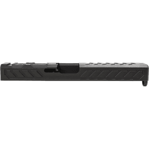 Grey Ghost Precision V6 Slide for Glock 17 Gen 5 RMR, DeltaPoint Pro Optic Cut Black