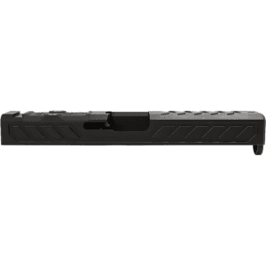 Grey Ghost Precision V6 Slide for Glock 19 Gen 3 RMR, DeltaPoint Pro Optic Cut Black