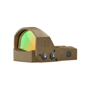 Sig Sauer Romeo1 Pro Reflex Red Dot Sight 1x30mm 1 Moa Adjustments 6 Moa Dot Flat Dark Earth