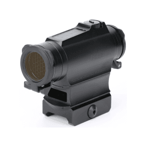 Holosun Hs515cm Heavy Duty Red Dot Sight 1x Selectable Reticle Picatinny Quick-Release Lower 1/3 Co-Witness Mount Solar/Battery Powered Matte Black
