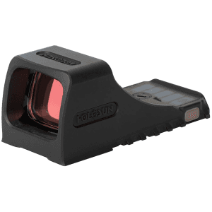 Holosun Scs-P10 Reflex Sight 1x Multi-Reticle Green Solar/Battery Powered For Cz P10 Matte Black