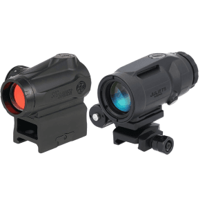 Sig Sauer Romeo-Msr Gen Ii Compact Red Dot With Sig Sauer Juliet5 Micro 5x 24mm Magnifier