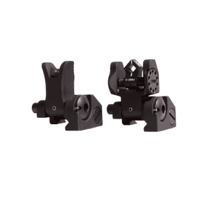 Troy Industries Micro Battle Sight M4 Style Tritium Ar-15 Sight Set Black