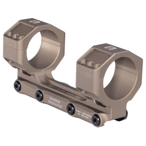 Badger Ordnance Condition One Max Modular Mount 1-Piece Scope Mount Picatinny 34mm Rings Tan 1.54" Nv Height