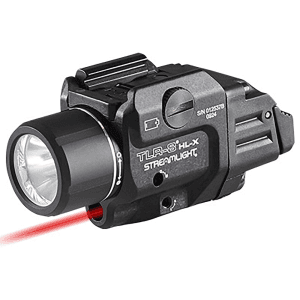 Streamlight Tlr-8 Hl-X Usb Weapon Light With Red Laser For Picatinny Rail Black