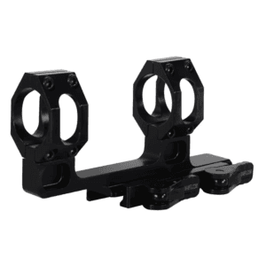 American Defense Recon-H Qd 1-Piece Picatinny Scope Mount 30mm Rings Ar-15 Matte Black