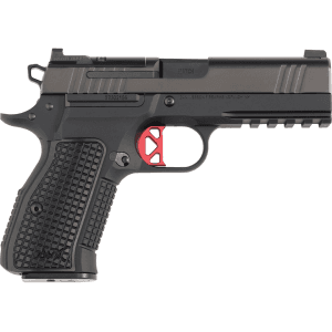 Dan Wesson Dwx Compact Optics Ready 9mm Luger Pistol 4" Barrel 15+1 Round Black Dlc Slide Black Grip Black Frame Rail