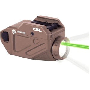 Viridian C5l Weapon Light With Green Laser For Picatinny Rail Fde