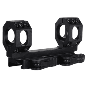 American Defense Recon-S Qd 1-Piece Picatinny Scope Mount 1" Rings Ar-15 Matte Black