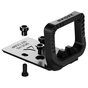 Radian Guardian Optic Guard With Back Up Iron Sights For Glock Mos Holosun 507 Competition Black