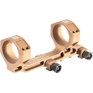 Badger Ordnance Condition One Modular 1-Piece Cantilever Picatinny Scope Mount 20 Moa Elevated 30mm Rings Tan 1.54" Nv Height