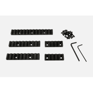 Vltor CASV Picatinny Rail Kit with 2-2", 2-4", 1-5" Sections Aluminum Black