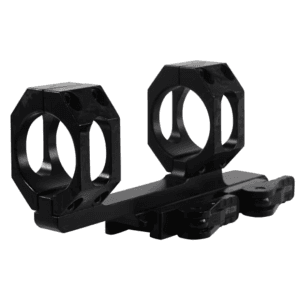 American Defense Recon Qd Extended 1-Piece Cantilever Picatinny Scope Mount 20 Moa Elevated 34mm Rings Ar-15 Matte Black